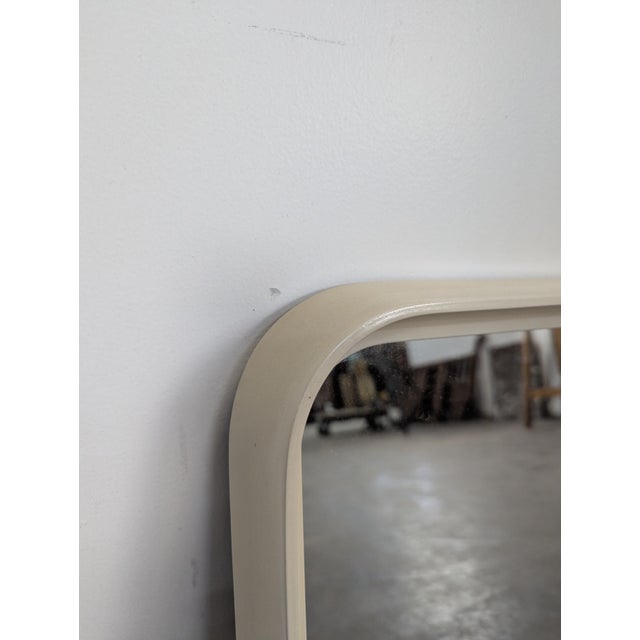 Square Italian Mirror in Resin For Sale - Image 3 of 6