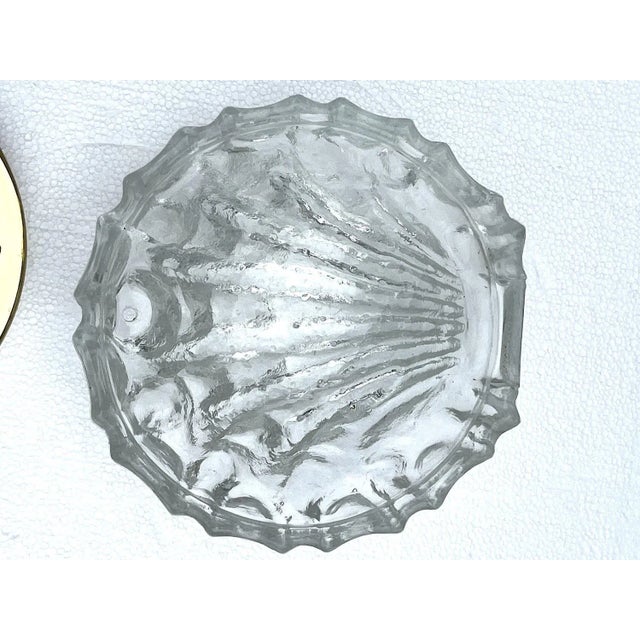 Mid-Century Modern Murano Glass Shell Wall Lamp from Limburg, 1960s For Sale - Image 3 of 9