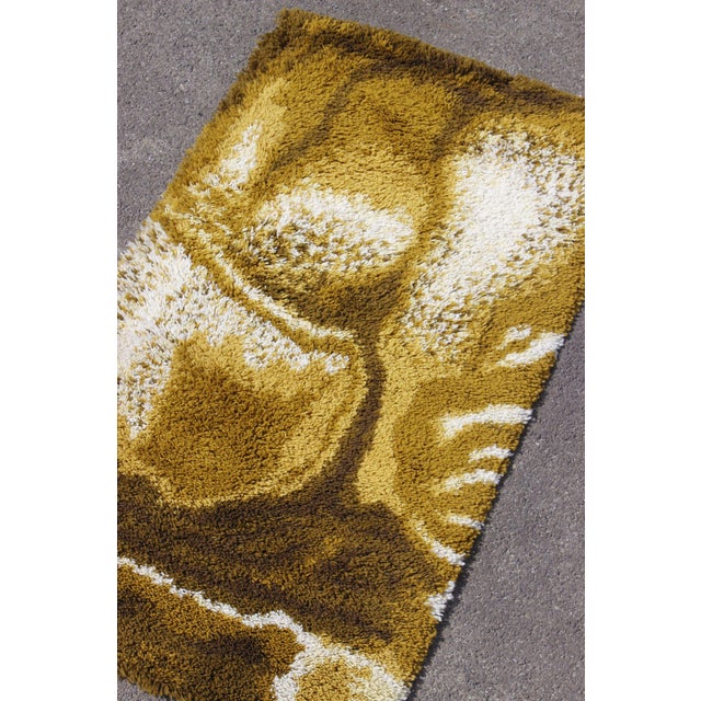 Vintage Shaggy Wool Rug from Junghans, 1970s For Sale - Image 3 of 11