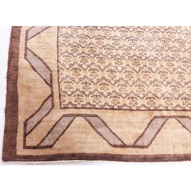 Mid-20th Century Turkish Hereke Rug For Sale In New York - Image 6 of 9