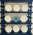 French Vintage French Longchamp White Oyster Plate For Sale - Image 3 of 11