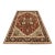 Heriz Ziegler Rug 9′ X 11’11” Red Wool Traditional Hand-Knotted Oriental Carpet For Sale