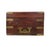 Wood Early to Mid-1800s English Rosewood “Slope Box” Aka Campaign Desk For Sale - Image 7 of 17
