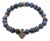 Balance Stone Sodalite Arrow Charm Beaded Bracelet For Sale