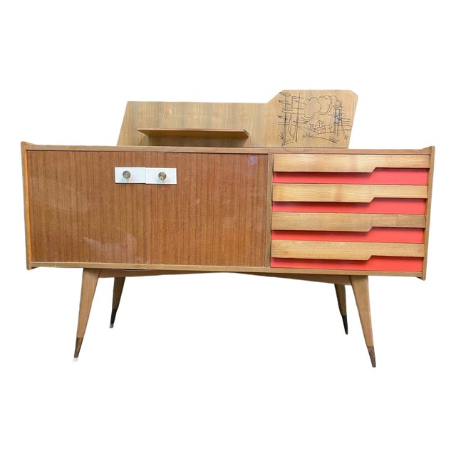 Mid-Century Modern Italian Sideboard by Gio Ponti, 1950s For Sale