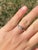 The Coalmont: Ladies White Gold Past Present Future Diamond Engagement Ring For Sale - Image 9 of 10