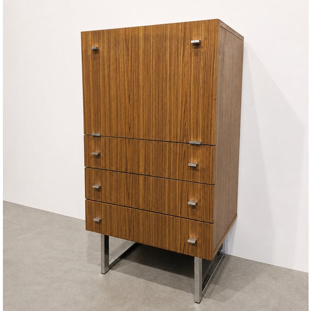 Belgian Secretary Desk from Meurop, 1960s For Sale - Image 4 of 9