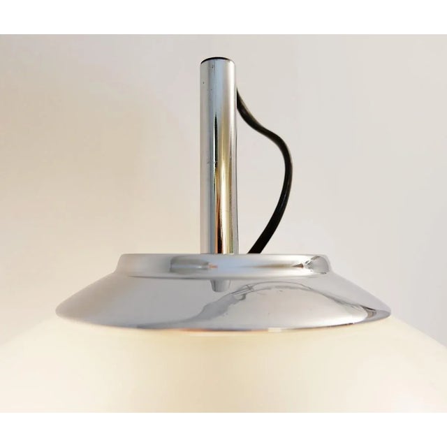 Nickel-Plated Brass Pallone Model LP 11 Sconces by Luigi Caccia Dominioni, Set of 2 For Sale - Image 4 of 8