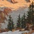 Unknown, Mountain with Snow Alps, 1890s, Oil on Canvas For Sale - Image 8 of 11