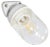 Ceramic and Glass Angled Wall Lamp For Sale
