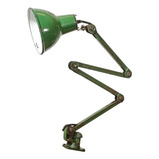 Industrial Four-Arm Machinist Lamp by E.D.L. Green, England, 1950s For Sale