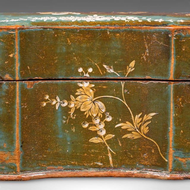 Antique Ladies Table Box, Italian, Lacquer, Oak, Keepsake Case, Victorian, 1900 For Sale - Image 10 of 12