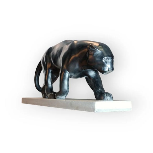 Beauvais, Panther, 1920s-1940s, Ceramic For Sale - Image 13 of 13