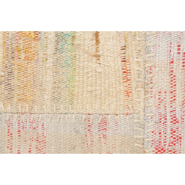 Textile Oversize Nautral Vintage Kilim Rug For Sale - Image 7 of 10