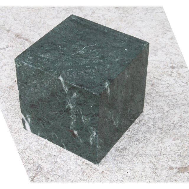 Glass Late 20th Century Massimo And Lella Vignelli Metafora Marble And Glass Coffee Table For Sale - Image 7 of 11