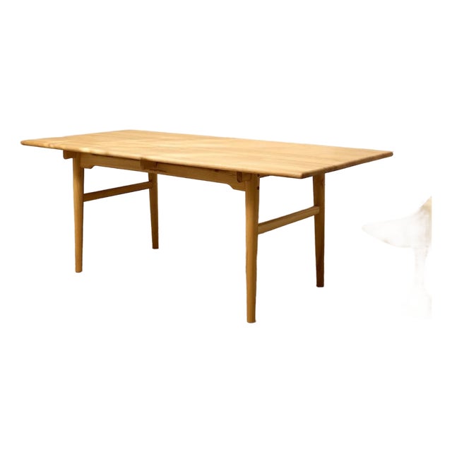 Mid 20th Century Styled After Hans Wegner Style Oak Dining Table For Sale