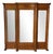 Antique Faux Bamboo Wardrobe with Mirror, Late 19th Century For Sale