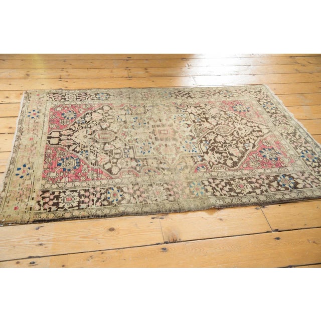 Antique Farahan Sarouk Rug - 3'2" X 4'8" For Sale In New York - Image 6 of 13