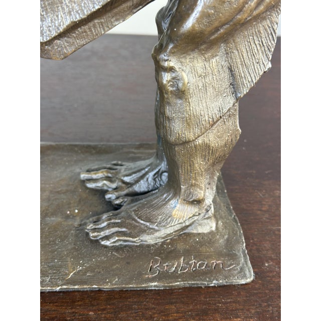 Bronze Baboon in the style of Rembrandt Bugatti for Bubian, 2000s For Sale - Image 10 of 13