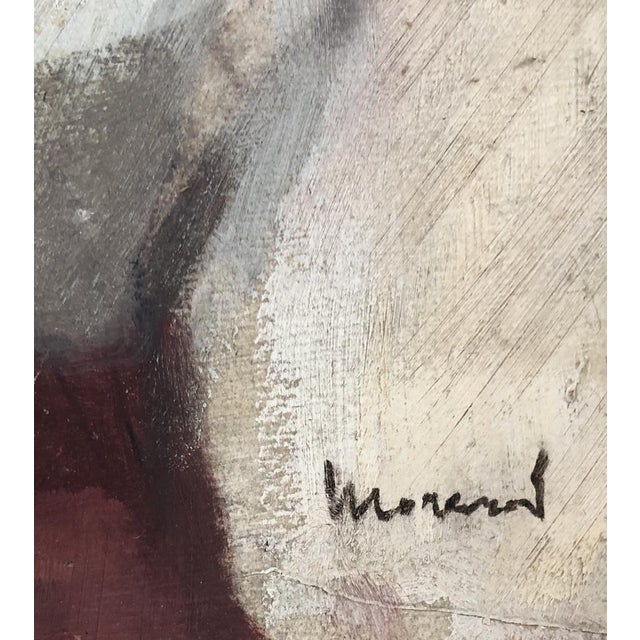 Edouard Morerod, Jeune Fille Espagnole au Foulard, Oil on Cardboard, Framed For Sale - Image 3 of 10