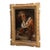1940s France Amber Canvas Painting For Sale