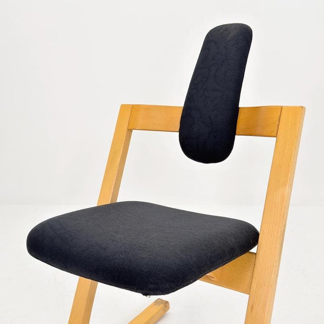 Mid-Century Pendulum Rocking Chair by Peter Opsvik for Stokke Norway, 1980s For Sale - Image 13 of 16