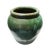 Contemporary Late 20th Century Balinese Contemporary Terracotta Vase / Jar / Urn With Green Glaze For Sale - Image 3 of 12