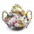 Antique Coalport Flower-Encrusted Pot, 1815 For Sale - Image 5 of 14