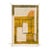 Modernist Color-Block Hand-Knotted Moroccan Wool Rug | 9'11" X 6'9" | One of a Kind For Sale