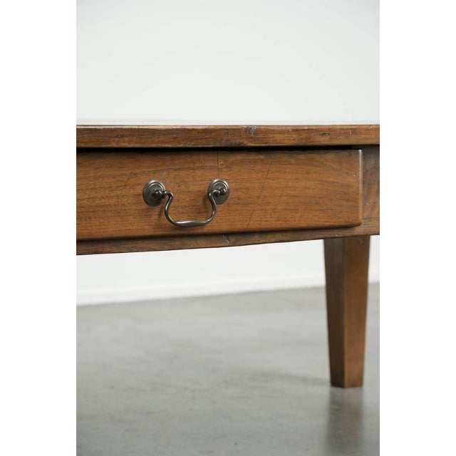 Antique French Walnut Coffee Table For Sale - Image 12 of 13