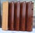 Wide German Teak Wall Coat Rack with Chrome-Plated Metal Hooks, Small Integrated Shelf and Removable Mirror, 1970s For Sale - Image 9 of 10