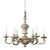 Early 20th Century French Bronze Chandelier For Sale