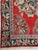 Vintage Mid-Century Bessarabian Kilim Red Floral Flat Weave Rug Room Size For Sale - Image 9 of 12