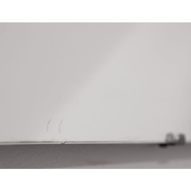 Art Deco English Geometric Wall Mirror in Red and Green, 1930s For Sale - Image 9 of 11