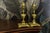 Gold French Neoclassical Bronze Candlesticks, 1930s, Set of 2 For Sale - Image 8 of 18