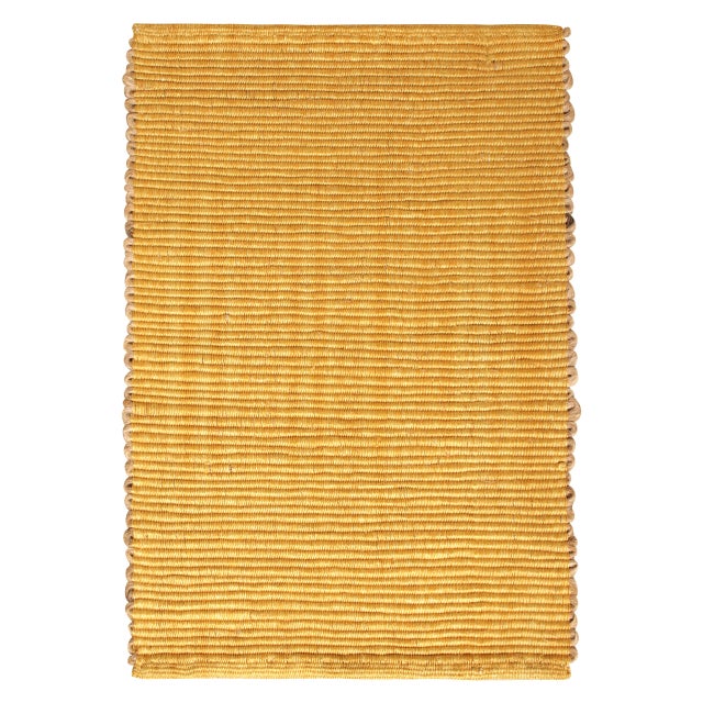 Contemporary Rug & Kilim Textured Fiber Yellow Rug, 9' x 9' For Sale - Image 3 of 3