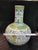 Chinese Ceramic Vase Qing Dynasty Qianlong Marked Doucai Porcelain Tianqiu Vase Hand Painted Hidden Eight Immortals Pattern For Sale - Image 10 of 11