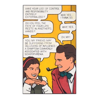 "Death & Co." Pop Art Conversation by David Mar For Sale