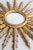 Antique French Giltwood Sunburst Mirror For Sale - Image 4 of 11