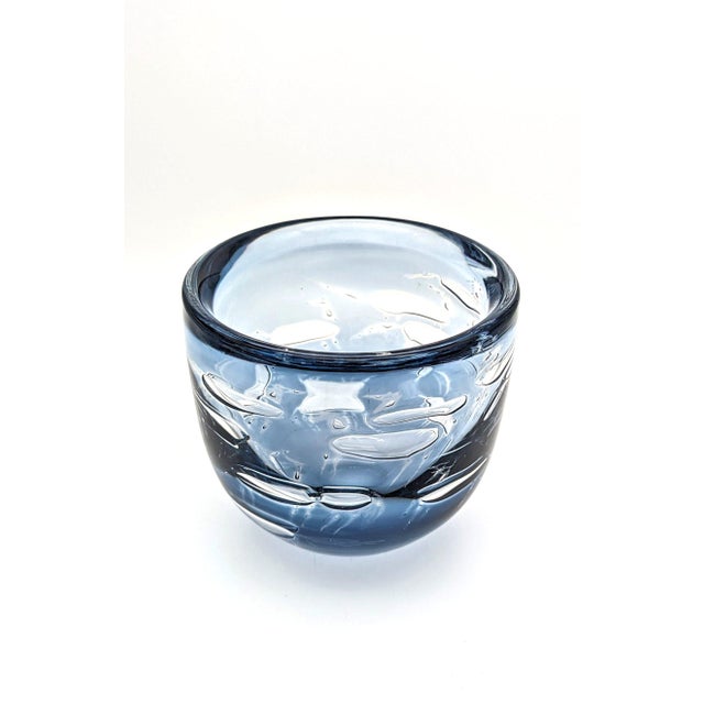 Mid-Century Modern Mid-Century Modern Swedish Ariel Art Glass Vase by Ingeborg Lundin for Orrefors, 1959 For Sale - Image 3 of 5