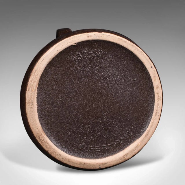 1960s Vintage German Ceramic Decorative Jug For Sale - Image 9 of 10