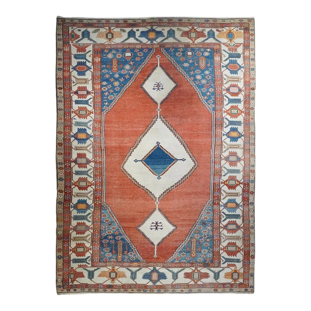 Antique Bakshayesh Rug 10'4'' X 14'11'' For Sale