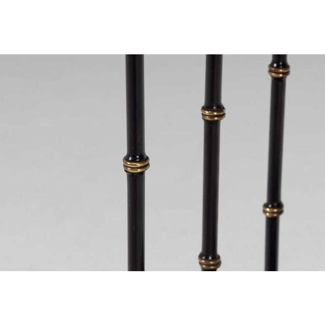 Revolving Side Table by Jacques Adnet, France, 1950s For Sale - Image 10 of 18