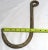 Large Size Early 19th Century Hand Wrought Iron Barn Hook For Sale - Image 11 of 13
