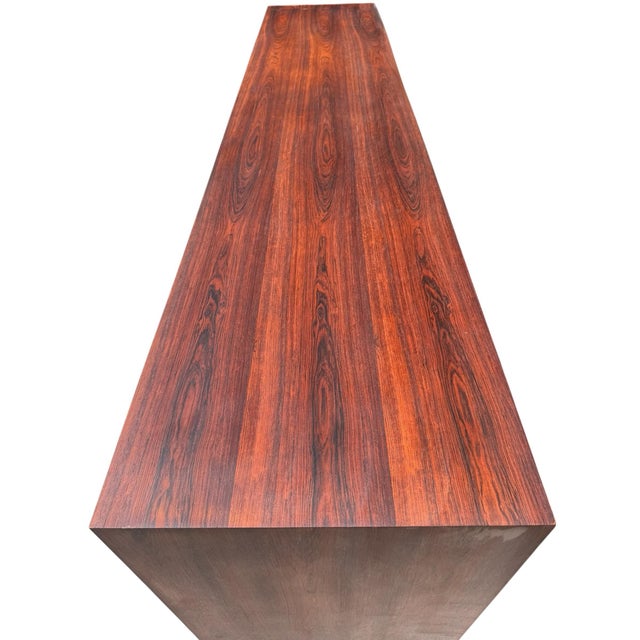 1970s Rare - 1975 Rosewood Credenza Designed by Martin Hall for Gordon Russell Furniture For Sale - Image 5 of 12