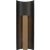 Remi 18" Sconce in Matte Carbon and Warm Walnut Designer: Anne-Marie Barton Finish: Matte Carbon and Warm Walnut Height:...