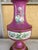 Vintage French Sevres Style Pink Porcelain Urn Table Lamp With Dual-Sided Hand-Painted Scenes For Sale - Image 4 of 12