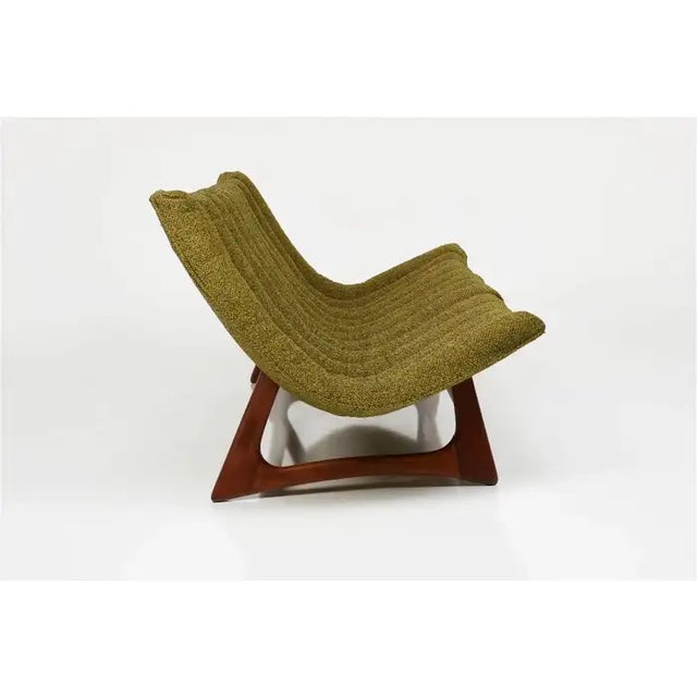 Green 1960s Adrian Pearsall Armless Sofa For Sale - Image 8 of 10
