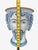 2000 - 2009 Large Italian Sicilian Moor's Head Ceramic Planter, Blue & White Majolica Style For Sale - Image 5 of 6