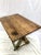 Antique French Hand Crafted Trestle Table For Sale - Image 11 of 13